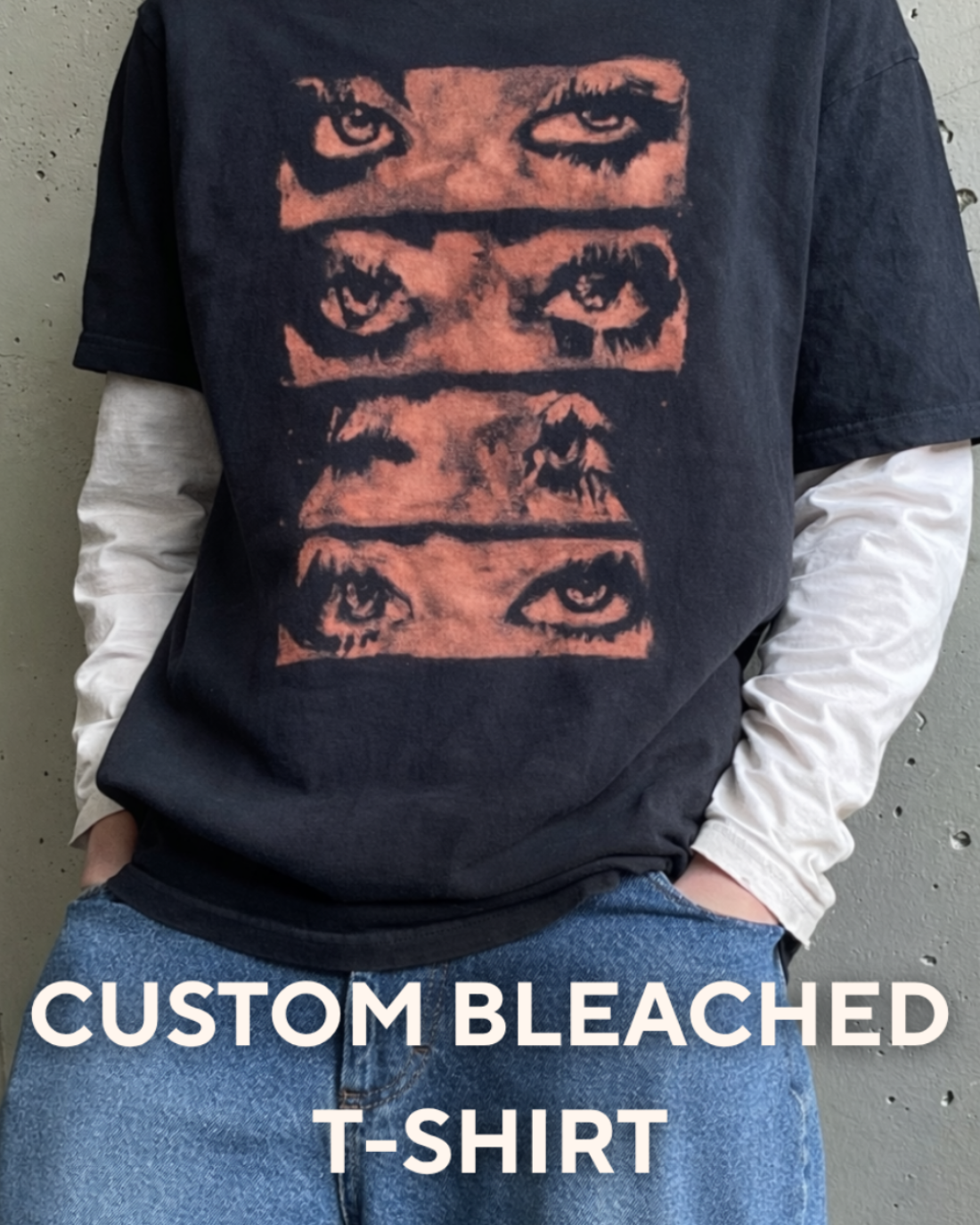Custom Bleached Shirt
