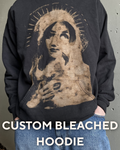Custom Bleached Hoodie